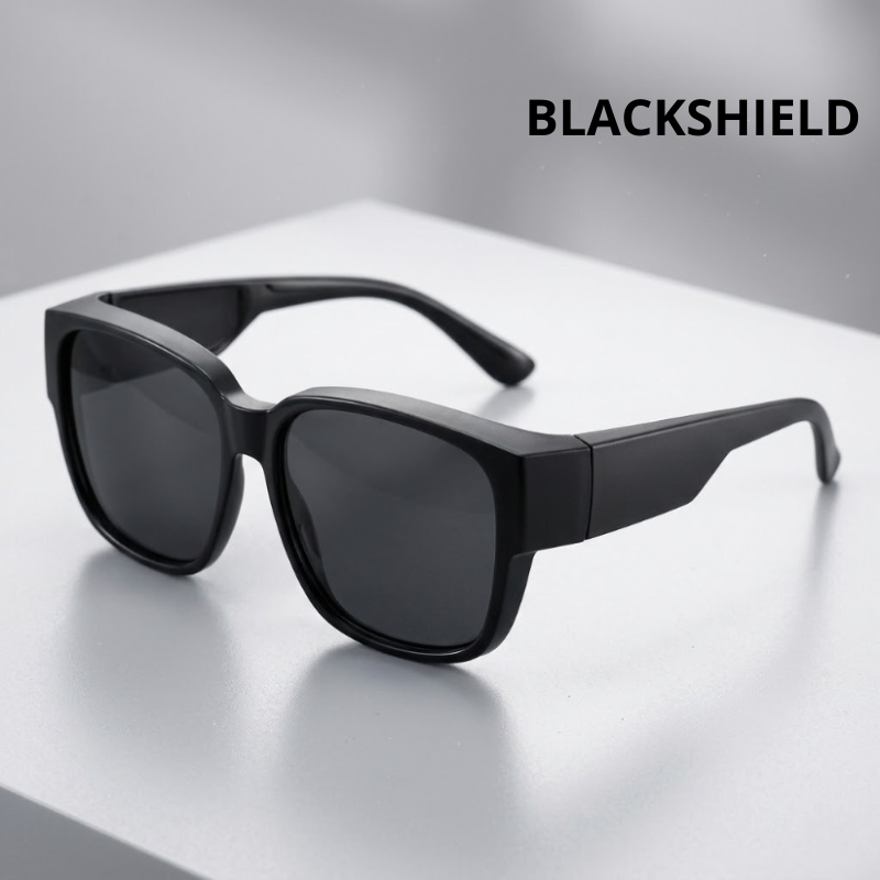 Sur-lunettes anti-éblouissement polarisées pour Homme