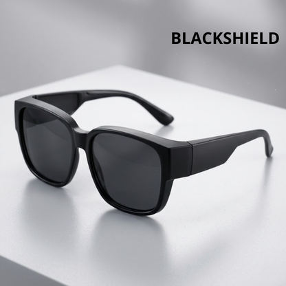 Sur-lunettes anti-éblouissement polarisées pour Homme