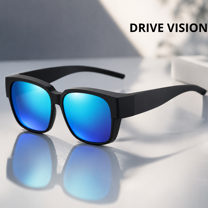 Sur-lunettes anti-éblouissement polarisées pour Homme