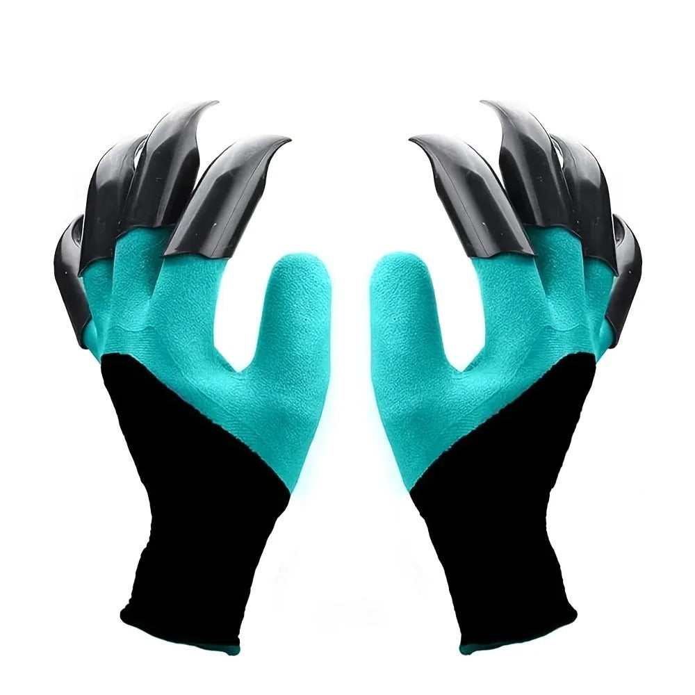 Gants de Jardinage à Griffes — Creuse, Plante, Désherbe sans Effort