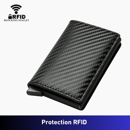 BELIZAL SecureWallet™ Étui anti-perte premium (RFID + rangement SmartCard™)