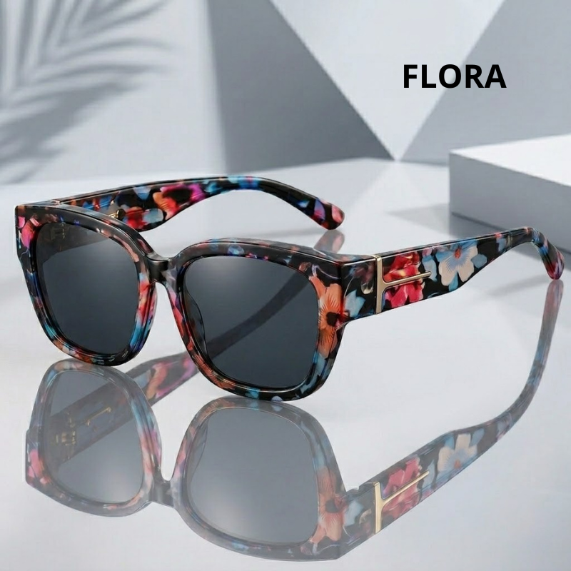 Lunettes de soleil couvrantes femme compatibles avec lunettes de vue