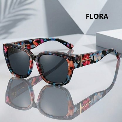Lunettes de soleil couvrantes femme compatibles avec lunettes de vue