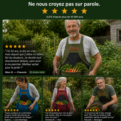 Le Tablier Récolte-Éclair — Système de Vidange Instantanée